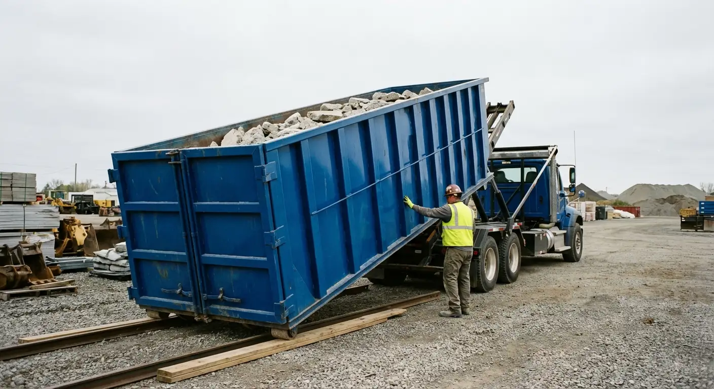 Heavy duty concrete dumpster specifications in Orlando, FL