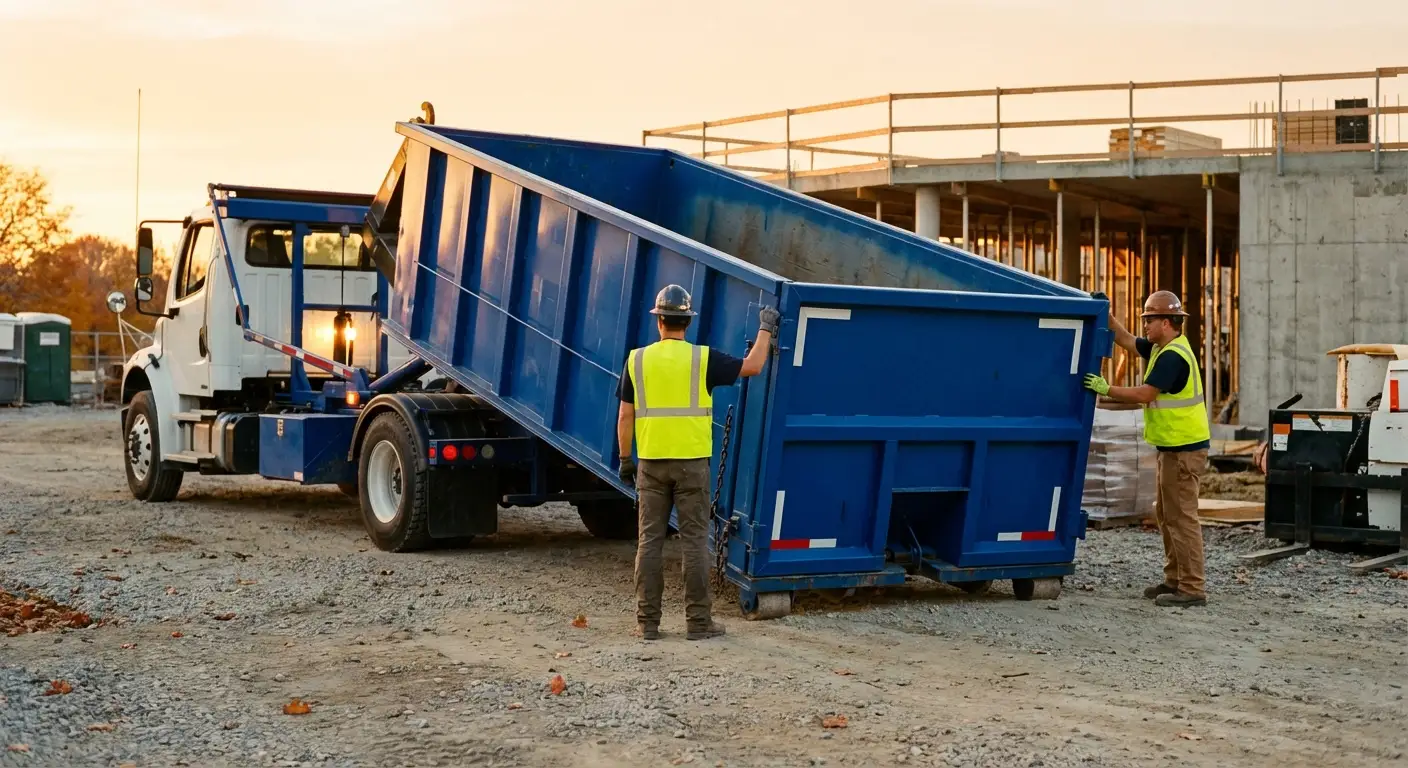 Commercial dumpster rental delivery in Orlando, FL